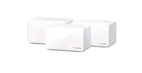 TP-LINK Halo H90X (3er-Pack) / Router AX6000 / 2,4 GHz - 574 Mbit/s / 5 GHz - 2402 Mbit/s / 3x GLAN