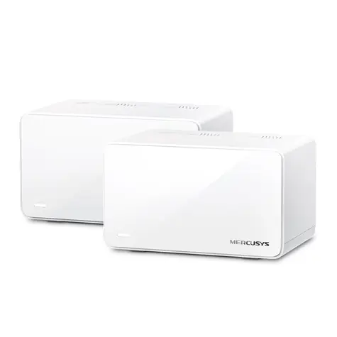 Mercusys Halo H90X (2er-Pack) / Router AX6000 / 2,4 GHz - 574 Mbit/s / 5 GHz - 2402 Mbit/s / 3x GLAN
