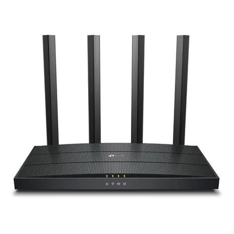 TP-LINK Archer AX12 / Wi-Fi 6 Router AX1500 / Dual Wi-Fi / 2,4 GHz 300 Mbit/s / 5 GHz 1201 Mbit/s / 1x WAN / 3x LAN