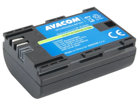 Avacom Ersatzakku Canon LP-E6NH / Li- ION / 7,4 V / 2250 mAh