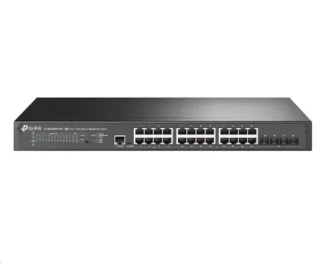 TP-LINK TL-SG3428XPP-M2 grau / Switch / 200 Gbit/s / 24xRJ45 / 4xSFP+ / PoE