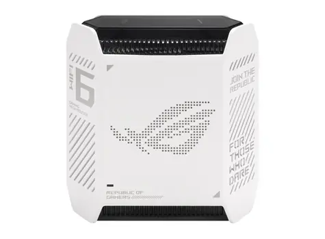 Asus ROG Rapture GT6 weiß / MESH-Router AX10000 / 2,4GHz / 2x 5GHz / WAN + 3x LAN