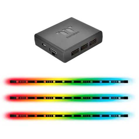 Thermaltake Lumi PLUS RGB Strip 3 Stück / Set LED-Streifen