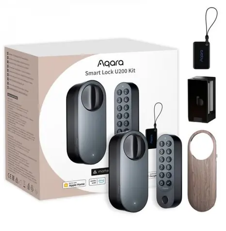 Aqara U200 SMART Home Türschloss schwarz