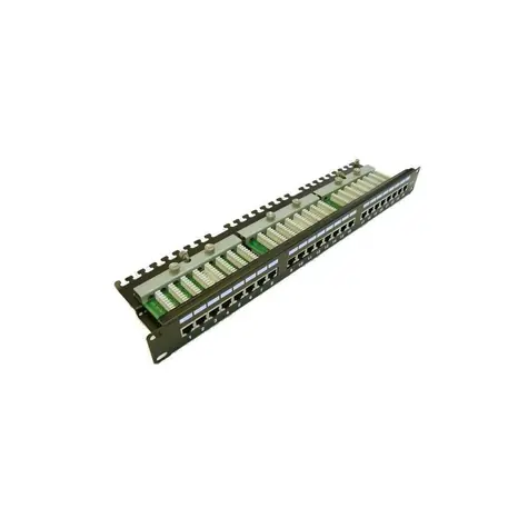 Lexi-net FTP Kat.5e 24p. 1U schwarz / Patchkabel