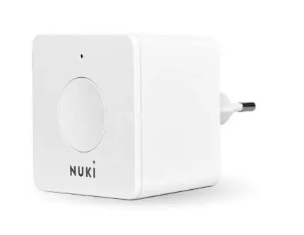 Nuki Bridge weiß / Fernbedienung für Türschloss / Google Assistant, Apple HomeKit
