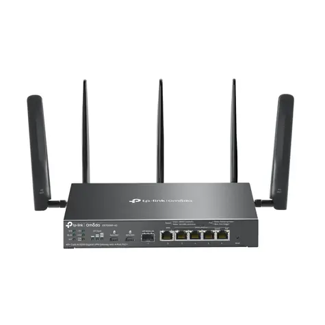 TP-LINK ER706WP-4G / AX3000 / 4G+ Cat6 / VPN / 5x GLAN / 1x SFP / Omada Mesh / PoE+