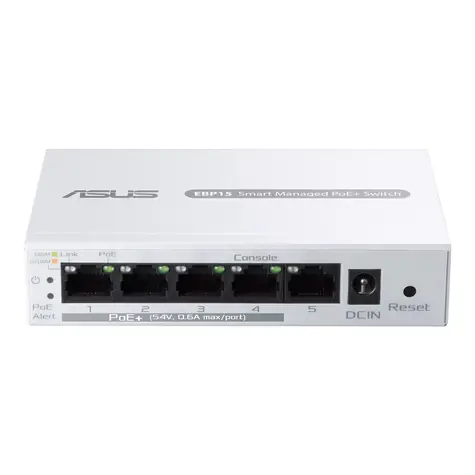 Asus ExpertWiFi EBP15 / Switch / 1 Gbit/s / 5 Anschlüsse