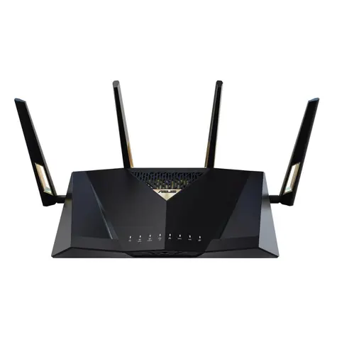 Asus RT-BE88U / Router / 2,4 GHz 1376 Mbit/s / 5,0 GHz 5764 Mbit/s / 2x WAN / 8x LAN / USB 