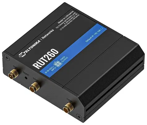 Teltonika RUT260 / Industrierouter / LTE / WLAN / 1x LAN / 1x WAN