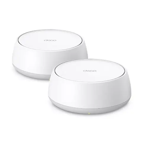 TP-LINK Deco BE22 (2er-Pack) BE3600 / Router BE3600 / Dualband / 2,4 GHz 688 Mbit/s / 5 GHz 2882 Mbit/s / 2x LAN