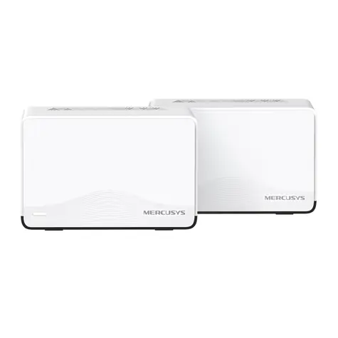 TP-LINK Mercusys Halo H27BE (2er-Pack) / WLAN-Router BE3600 / Dualband / 2,4 GHz 688 Mbit/s / 5 GHz 2880 Mbit/s / 3x GLAN