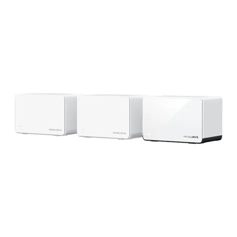 TP-LINK Mercusys Halo H85X (3er-Pack) / WLAN-Router AX3000 / Dualband / 2,4 GHz 574 Mbit/s / 5 GHz 2402 Mbit/s / 3x GLAN