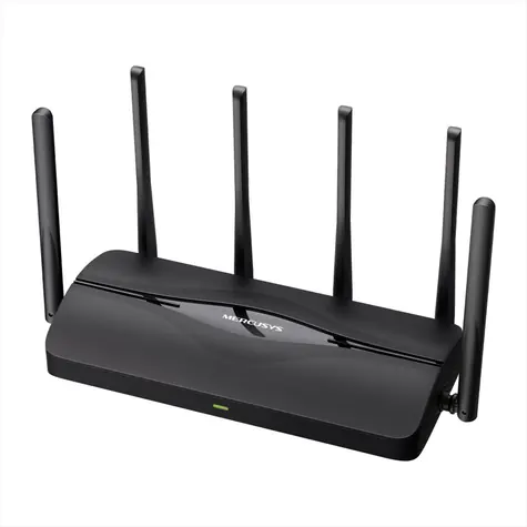 TP-LINK Mercurys MR37BE / WLAN-Router BE6500 / Dualband / 2,4 GHz 688 Mbit/s / 5 GHz 5760 Mbit/s / 3x GLAN / 1x WAN