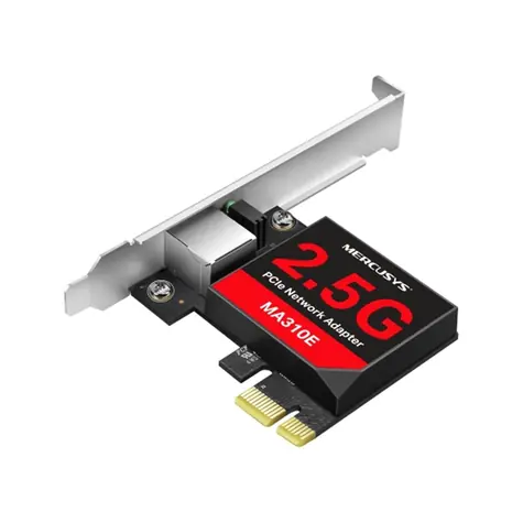 Mercusys MA310E / PCI-Express-Ethernet-Adapter / 1x RJ45 / 2,5 Gbit/s / 1x PCI-E 2.1 
