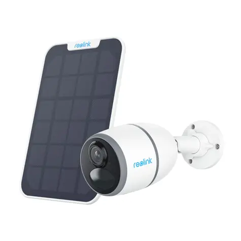 Reolink Go Series G330 weiß / kabellose IP-Kamera + Solarpanel / 2560 x 1440 / Akku / IP65 / MicroSD   