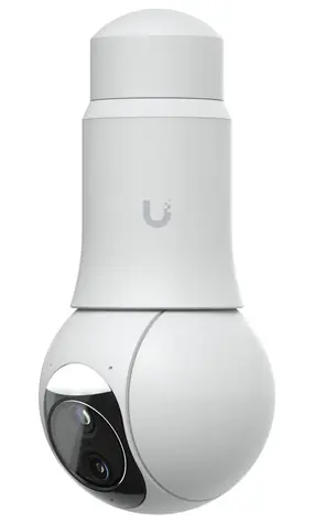 Ubiquiti UniFi G6 PTZ W weiß / PTZ-Außenkamera / Dual-Objektiv / 3840×2160 / 30 FPS / IR-LED / LAN / PoE+ / IP66
