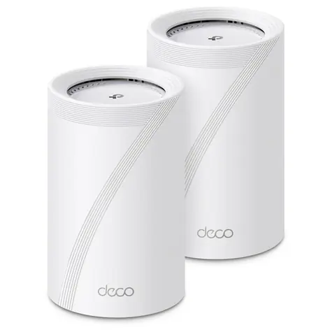 TP-LINK Deco BE68 (2er-Pack) weiß / Wi-Fi 7 Mesh-System BE14000 / Tri-Band / 688+4324+8647 Mbit/s