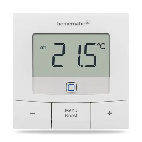 Homematic IP-Wandthermostat Basic HmIP-WTH-B-2 / Netzteil 2x AA