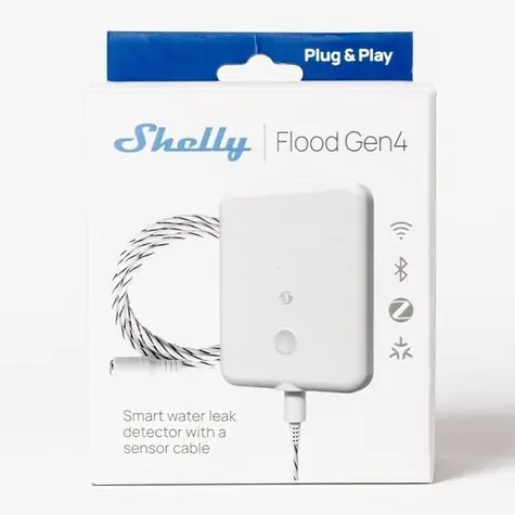 Shelly Flood Gen4 / Hochwassersensor / WLAN / Bluetooth