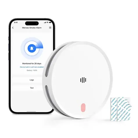 Ausgepackt - Meross SMART Intelligenter Rauchmelder MA151 (EU Version) / ausgepackt
