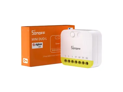 Sonoff MINI-ZB2GS-L MINI DUO-L 2-Kanal Zigbee Smart-Schalter 