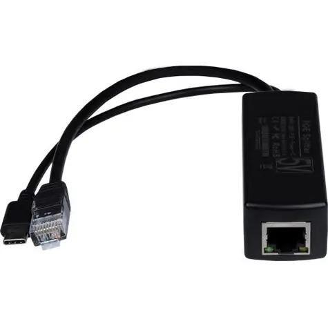 Joy-it PoE Splitter USB-C schwarz / 5V / 2A