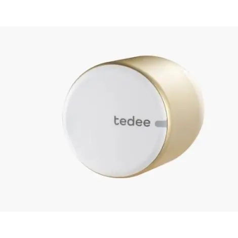 Tedee PRO Gold Limited Edition / Smart Lock / Bluetooth & WLAN