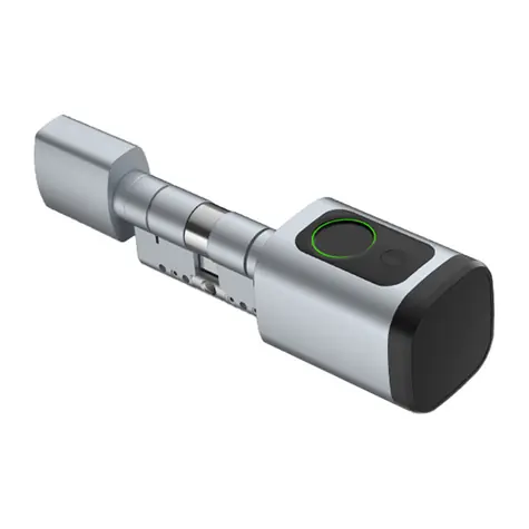 Avatto SDL-V1-S80 Digitaler Schließzylinder 80 mm silber