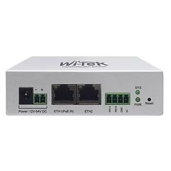 Wi-Tek WI-IOT100 Cloud-Controller für solarbetriebene PoE-Switches / 1x PoE-Eingang / 1x RJ45 / 1x RS-485