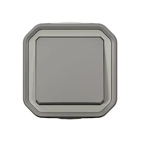 Legrand 069720L PLXN55 Drucktaster / grau