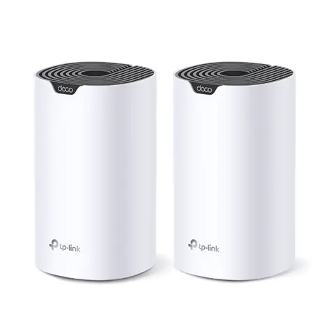 Ausgepackt - TP-LINK Deco S7 (2er-Pack) / WLAN-System MESH AC1900 / Dualband / 2,4 GHz - 600 Mbit/s / 5 GHz - 1300 Mbit/s / ausgepackt
