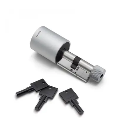 Ausgepackt - Netatmo Türschloss SMART Lock und Schlüssel / ausgepackt