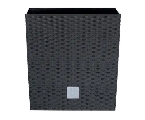 Prosperplast Rato Square anthrazit 26,5 x 26,5 x 50 cm / Blumentopf 