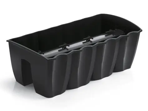 Prosperplast CROWN anthrazit 58cm / Box am Geländer