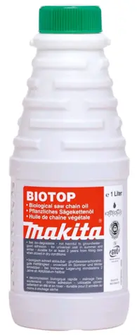 Makita 1910U0-9 / Biotop Kettenöl 1000 ml