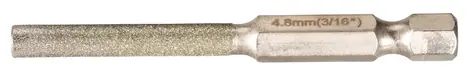Makita D-73760 Rundfeile zum Schärfen von Kettensägenketten, 4,8 mm / 1/4"-Sechskant
