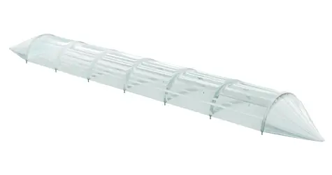 Prosperplast Floo Tunnels - Folientunnel 360 cm grün