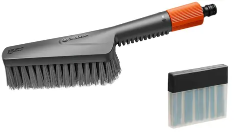 Gardena 18860-20 Cleansystem Softbürste S - Set mit Seifeneinsätzen 