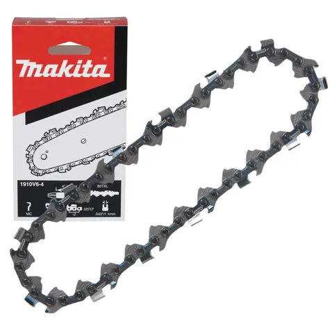 Makita 1910V6-4 / Sägekette 10cm / Teilung 0,325" / Nutbreite 1,1mm / 26 Glieder / 80TXL / für DUC101 & UC100D
