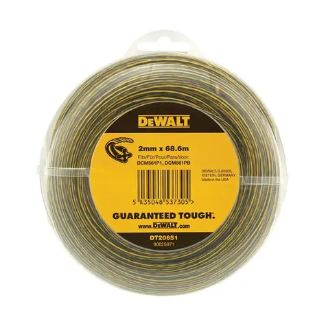 DeWalt DT20651 Trimmerfaden 2 mm x 68,6 m