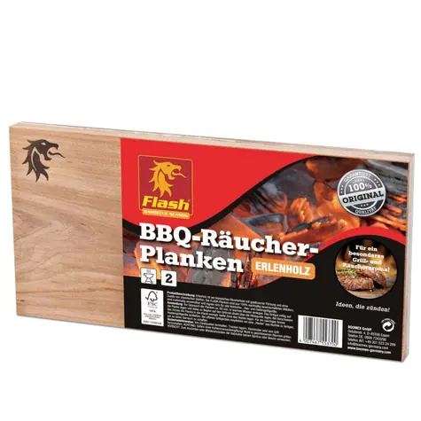 Flash Grillbrett Erle 2Stk