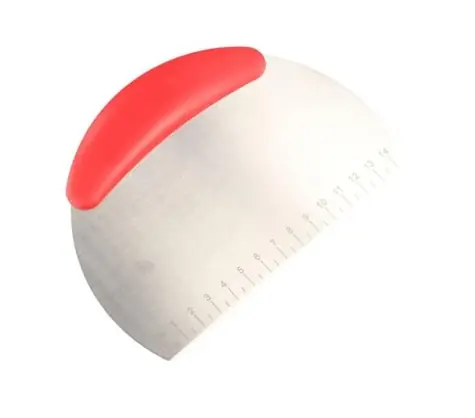 UG Grill Teigspachtel halbrund rot