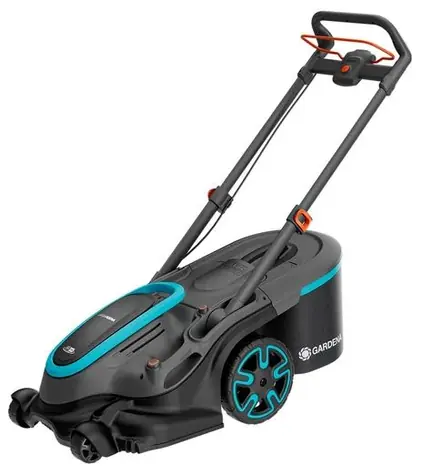 Gardena 14646-55 Akku-Rasenmäher PowerMax Duo 46/36 V P4A / Schnittbreite 46 cm / Fangkorbvolumen 50 l / Mähfläche bis zu 600 m