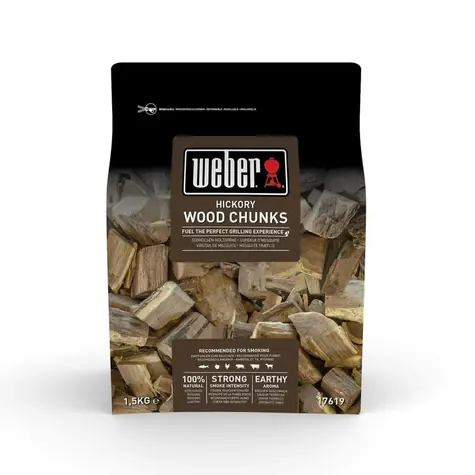 Weber 17619 / Hickory-Räucherholzscheite 1,5 kg