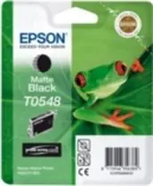 Epson Patrone T0548 Mattschwarz (Frosch)