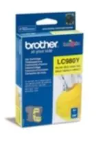 Brother LC-980Y Originalpatrone / DCP-145C, DCP-165C / 260 Seiten / Gelb