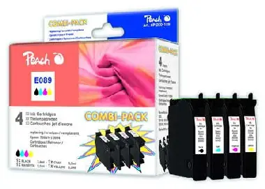 Peach T0891-T0894 Alternativkartusche / 1x8,1 , 3x6,2 ml ml CombiPack / weitere Farben