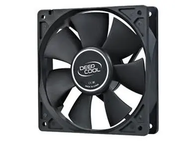 DEEPCOOL XFAN 120 GEHÄUSELÜFTER schwarz / Kühlung für GEHÄUSE / 120x120x25mm