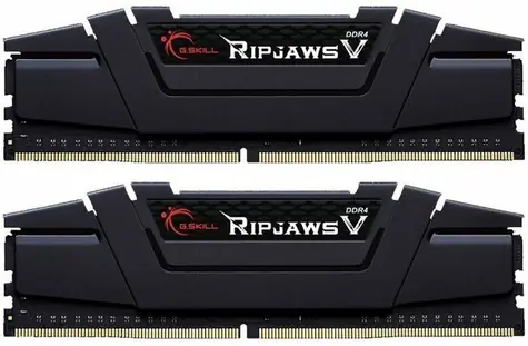 G.Skill Ripjaws V Schwarz 32 GB (2 x 16 GB) 3200 MHz / DDR4 / 16-18-18-38 / 1,35 V